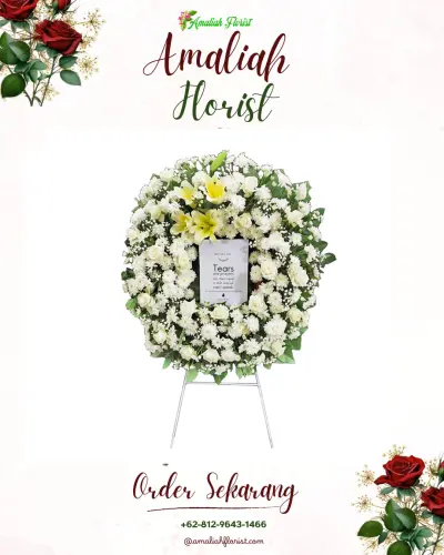 Krans Bunga Duka Cita di Cokrodiningratan
